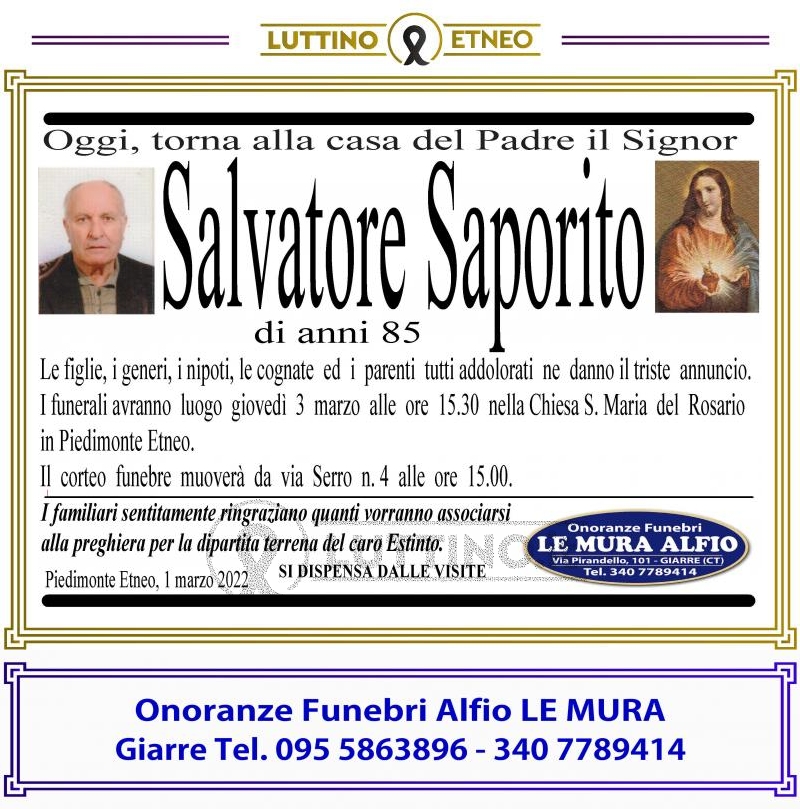 Salvatore  Saporito 